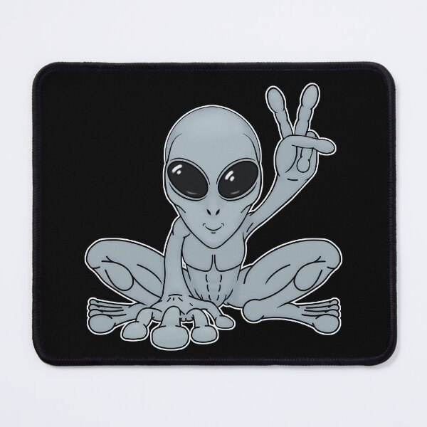 Item preview, Peace Alien (Classic Grey) designed and sold by cursedN4gotten.