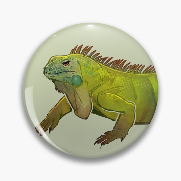 Item preview, iguana pattern designed and sold by chaoticcaprisun.