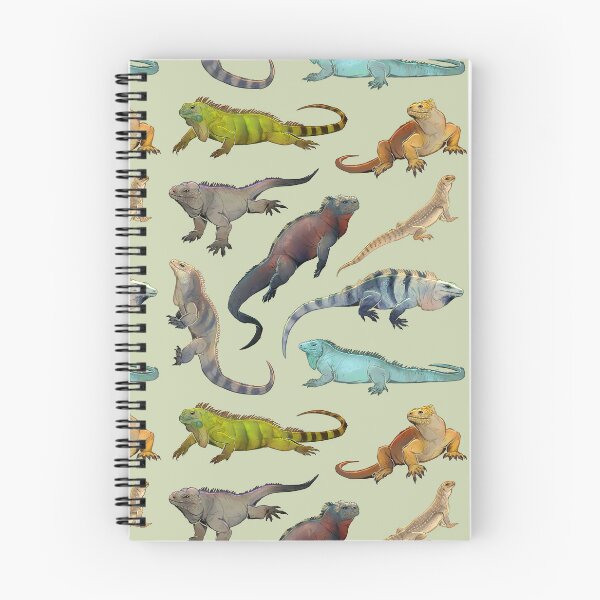 Item preview, iguana pattern designed and sold by chaoticcaprisun.