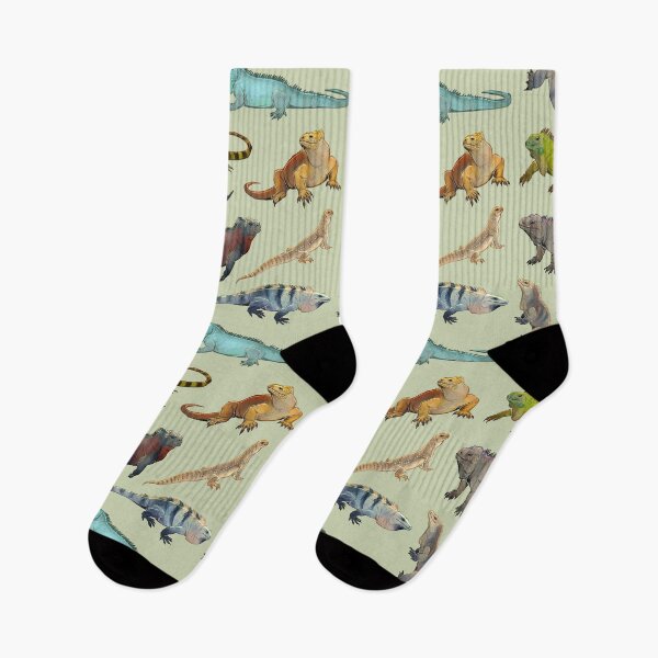 Item preview, iguana pattern designed and sold by chaoticcaprisun.