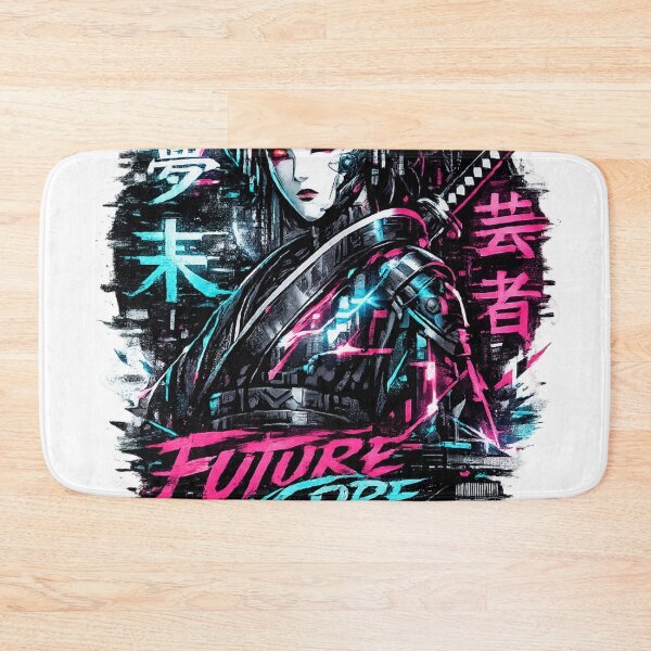 Item preview, Cyberpunk Geisha Glitch Graphic Techwear Kanji  designed and sold by zdzdesigner.