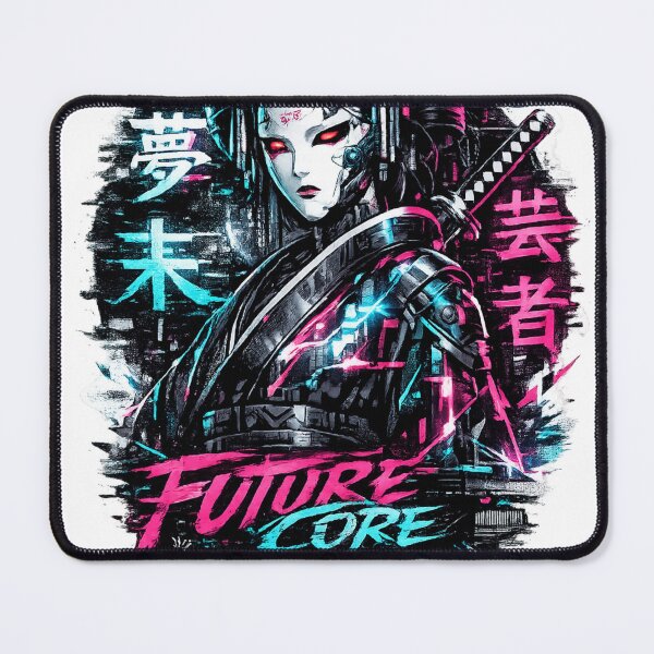 Item preview, Cyberpunk Geisha Glitch Graphic Techwear Kanji designed and sold by zdzdesigner.