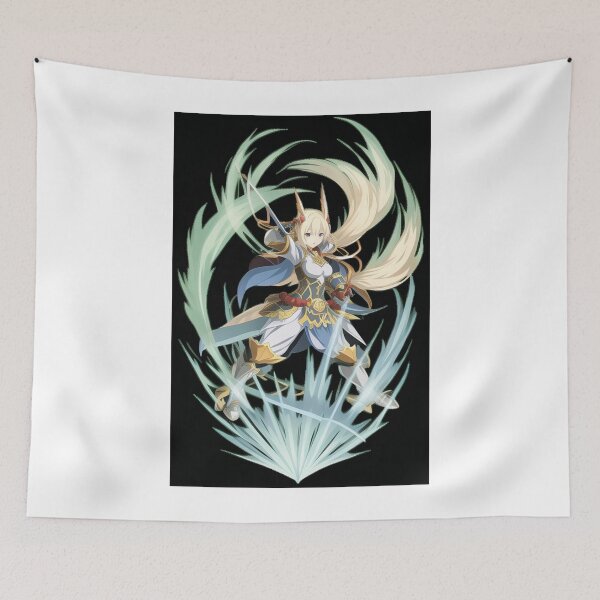 Item preview, Digital Art - Stylized Female Character, Luminous Aura and Sparkling Swords designed and sold by AnimeShin.