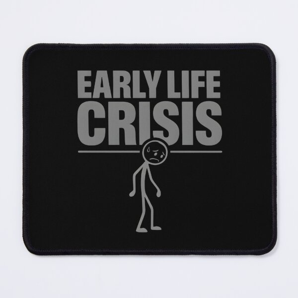 Item preview, Early Life Crisis - Stick Man designed and sold by MaddyDesignsCo.