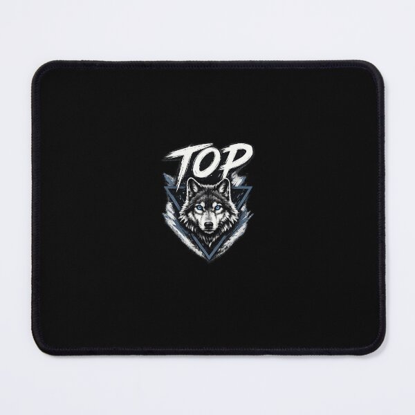 Item preview, TOP Wolf Streetwear Graphic | Blue Eyes Urban Design designed and sold by TPSTR.