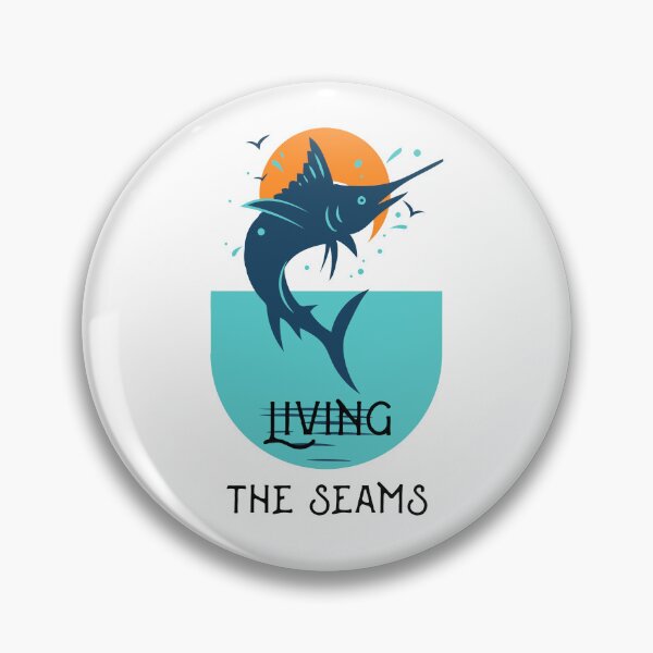 Item preview, Living The Sealife Marlin Sunset Illustration designed and sold by AhinoraArtShop.