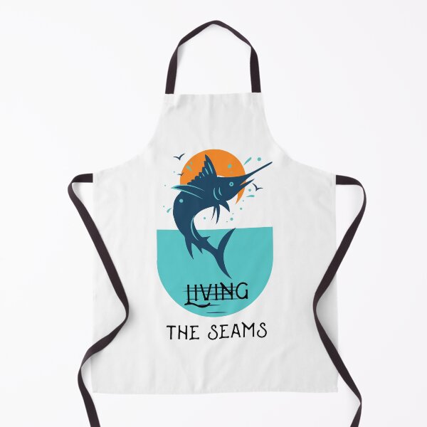 Item preview, Living The Sealife Marlin Sunset Illustration designed and sold by AhinoraArtShop.