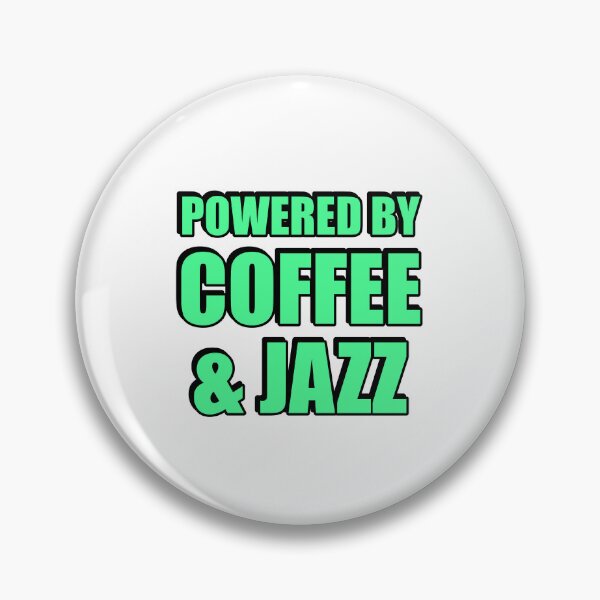 Item preview, Powered by coffee and Jazz designed and sold by Inspirationmotivation.