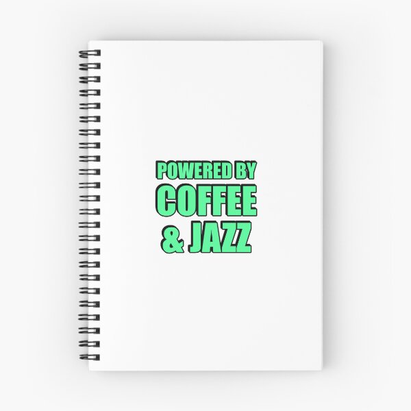 Item preview, Powered by coffee and Jazz designed and sold by Inspirationmotivation.