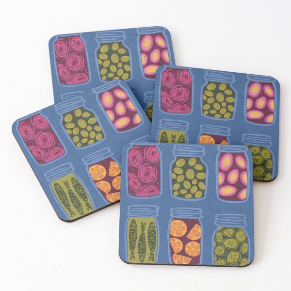Item preview, pickled goods  designed and sold by KitschByKate.