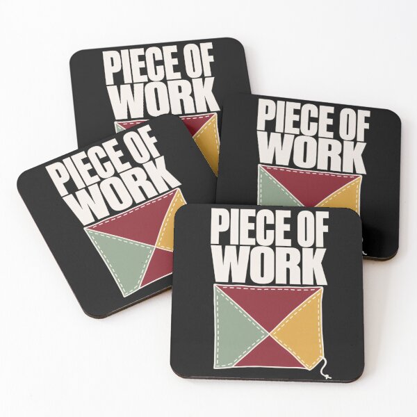 Item preview, Piece Of Work Funny Quilting Pun Shirt | Quilter Gift Quilting Humor designed and sold by StickyGuys.