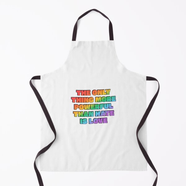 Item preview, The Only Thing More Powerful Than Hate Is Love - LGBT Pride designed and sold by Inspirationmotivation.