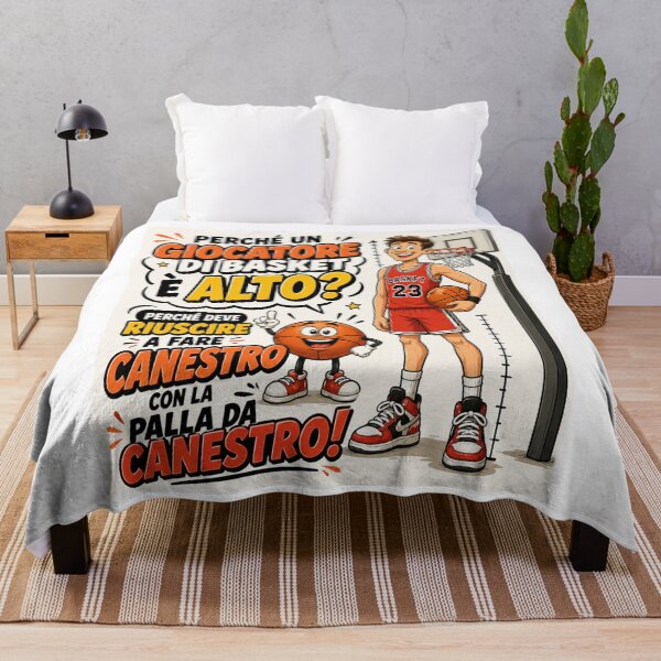 Item preview, Funny Basketball Player – Tall Cartoon Joke designed and sold by RipantinaFantasy .