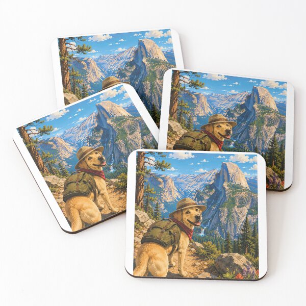 Item preview, Labrador hiking in Yosemite. designed and sold by Nomad-Paws.