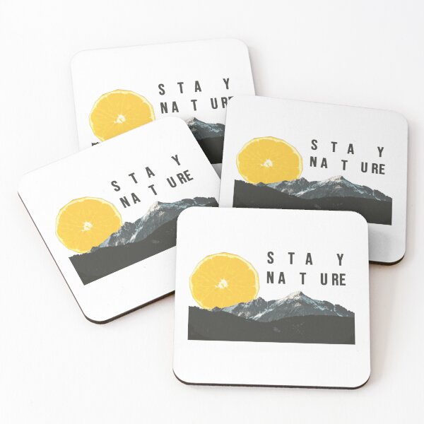 Item preview, Typography Stay in Nature designed and sold by lucrfts.