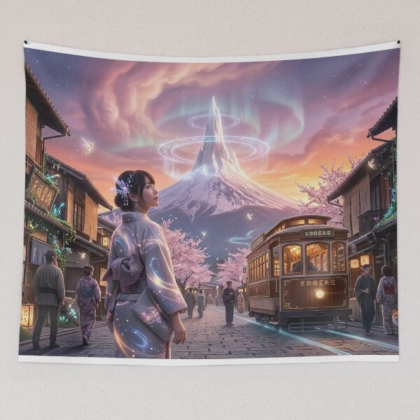 Item preview, Magical Kyoto: Twilight Dreams & Fantasy Mountain designed and sold by StyleArtStudio.