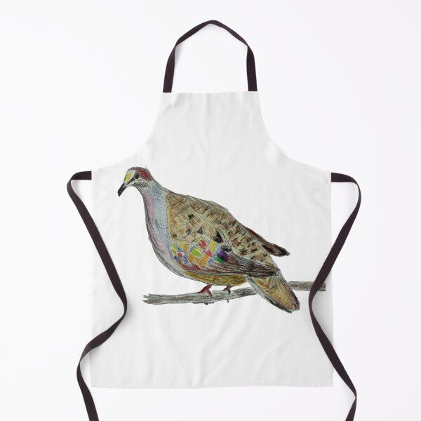 Item preview, Common Bronzewing designed and sold by woodland-towers.
