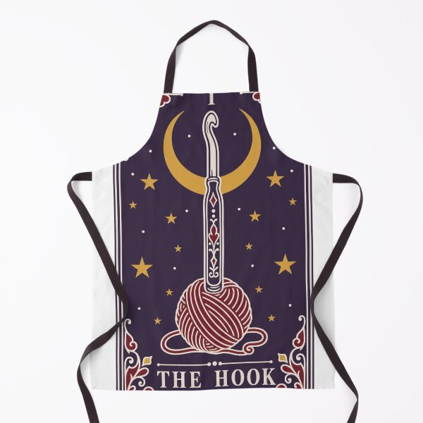 Item preview, The Hook Tarot Card Crochet Shirt | Crochet Tarot Witchy Crocheter Gift designed and sold by StickyGuys.