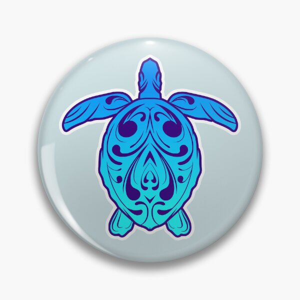 Item preview, Tribal Turtle Blue designed and sold by MY NEW ZEALAND.
