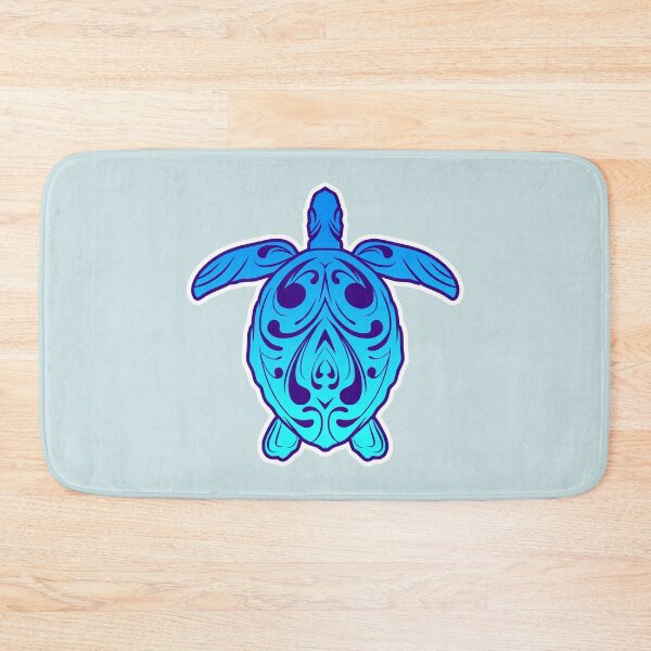 Item preview, Tribal Turtle Blue designed and sold by MY NEW ZEALAND.