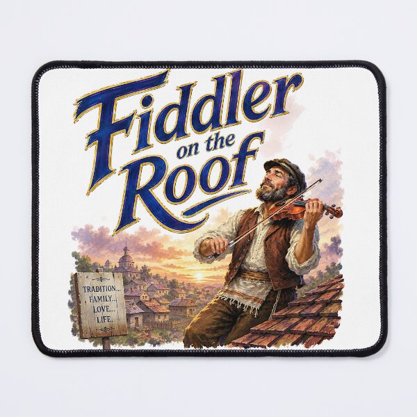 Item preview, Fiddler on the Roof the Musical designed and sold by Lyric Vault - Rock on.
