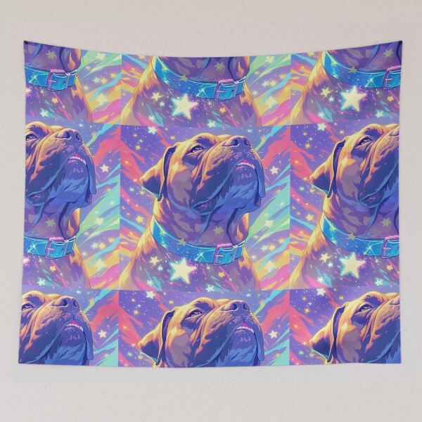 Item preview, Out of this world Bullmastiff puppy dog designed and sold by MendaciousMina.