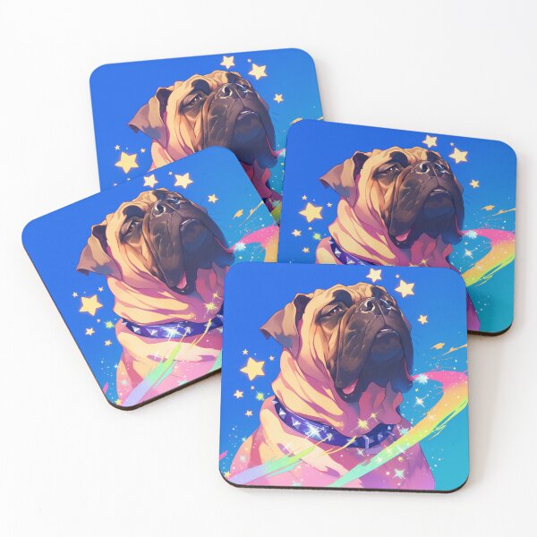 Item preview, Out of this world Bullmastiff puppy dog designed and sold by MendaciousMina.