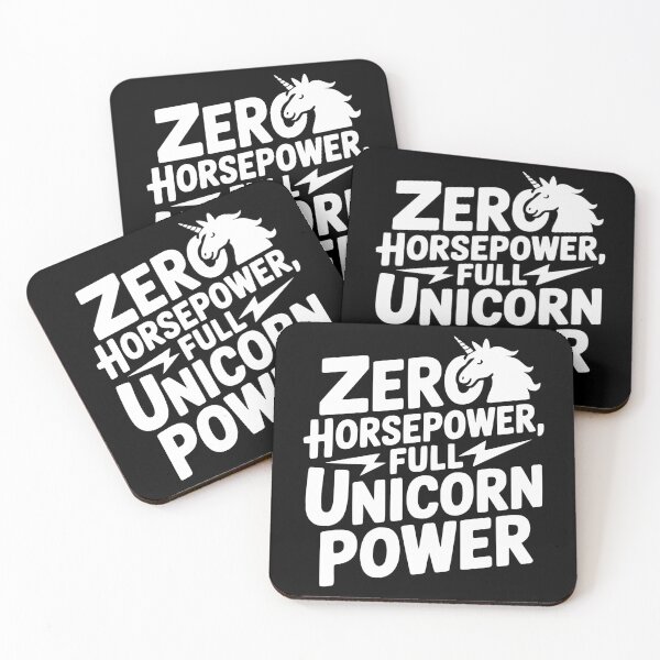 Item preview, Zero Horsepower Full Unicorn Power designed and sold by theartfulaspie.