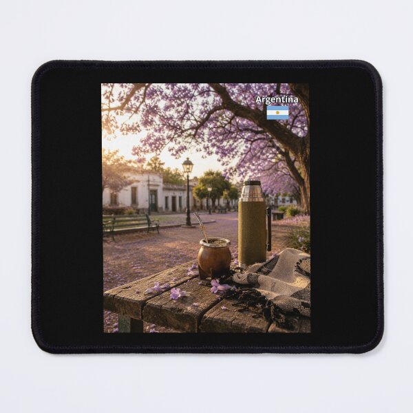 Item preview, Argentina Mate Under the Jacaranda designed and sold by Tienda-Vane.