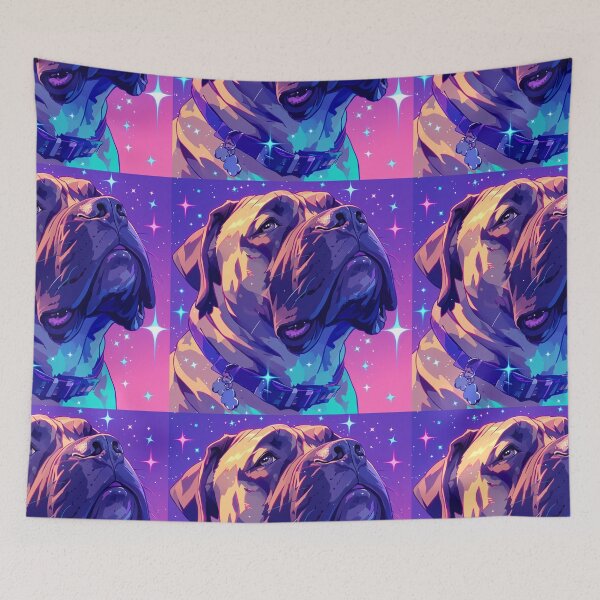 Item preview, Out of this world Bullmastiff puppy dog designed and sold by MendaciousMina.