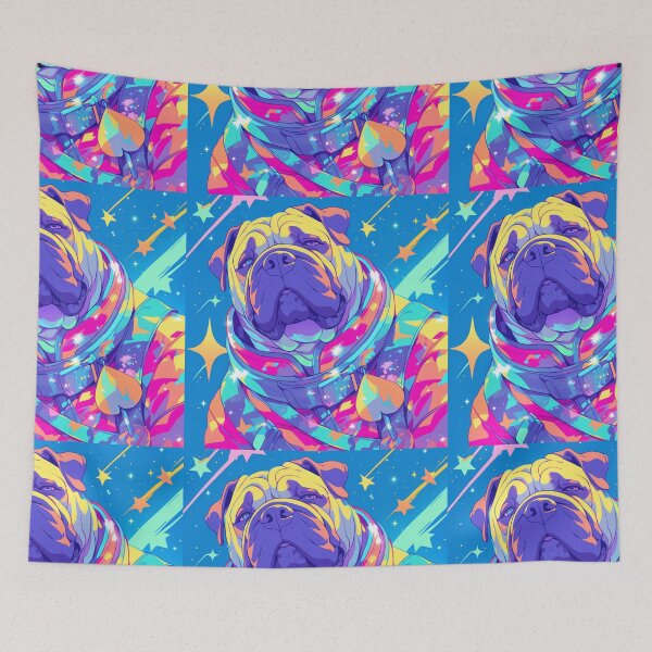 Item preview, Out of this world Bullmastiff puppy dog designed and sold by MendaciousMina.