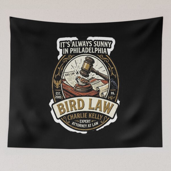 Item preview, It’s Always Sunny in Philadelphia Bird Law designed and sold by MOHMED AISSA1.