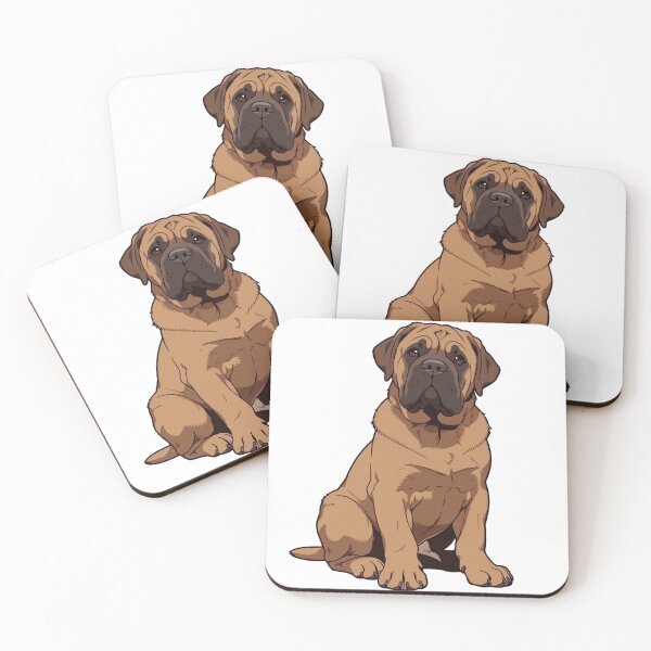 Item preview, Cute Bullmastiff puppy dog designed and sold by MendaciousMina.
