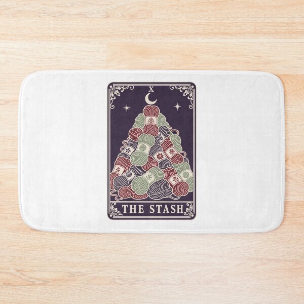 Item preview, The Stash Tarot Card Crochet Shirt | Crochet Tarot Yarn Stash Humor Gift designed and sold by StickyGuys.