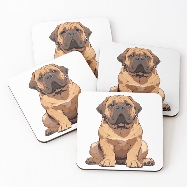 Item preview, Cute Bullmastiff puppy dog designed and sold by MendaciousMina.
