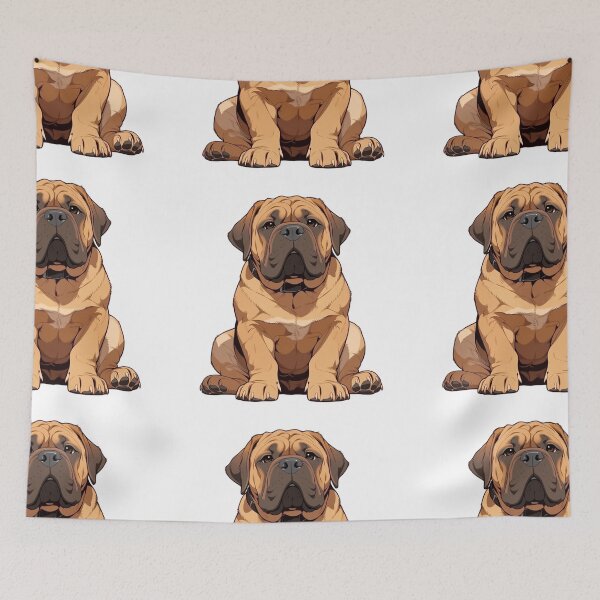 Item preview, Cute Bullmastiff puppy dog designed and sold by MendaciousMina.
