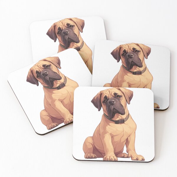 Item preview, Cute Bullmastiff puppy dog designed and sold by MendaciousMina.