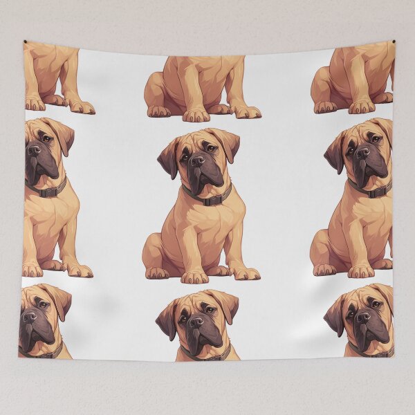 Item preview, Cute Bullmastiff puppy dog designed and sold by MendaciousMina.