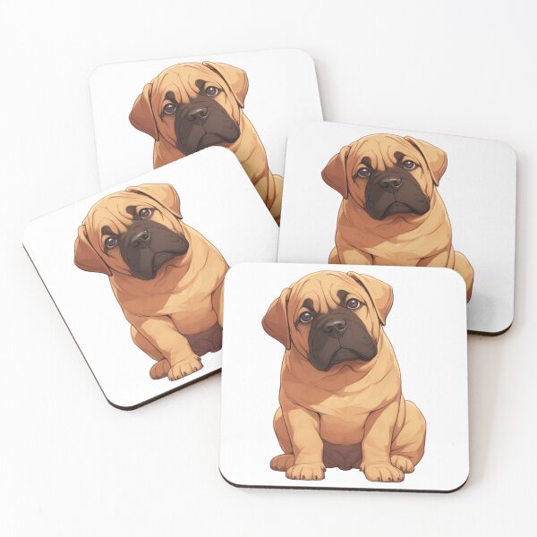 Item preview, Cute Bullmastiff puppy dog designed and sold by MendaciousMina.