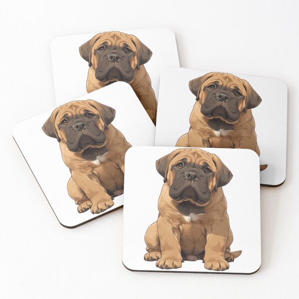 Item preview, Cute Bullmastiff puppy dog designed and sold by MendaciousMina.