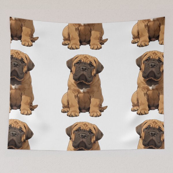Item preview, Cute Bullmastiff puppy dog designed and sold by MendaciousMina.