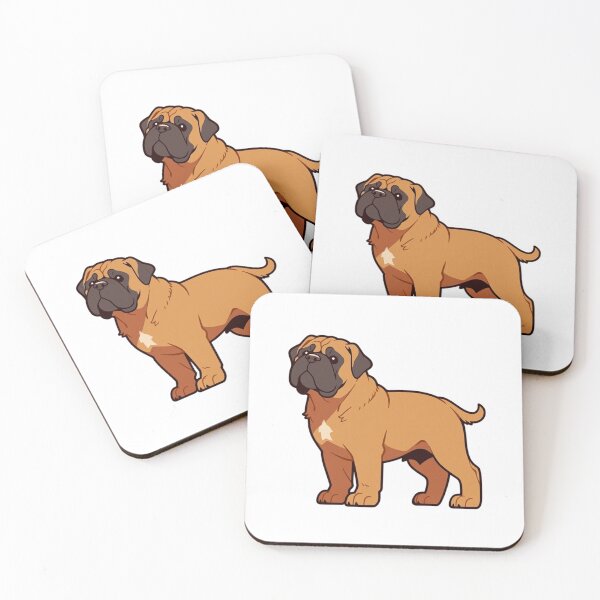 Item preview, Cute Bullmastiff puppy dog designed and sold by MendaciousMina.