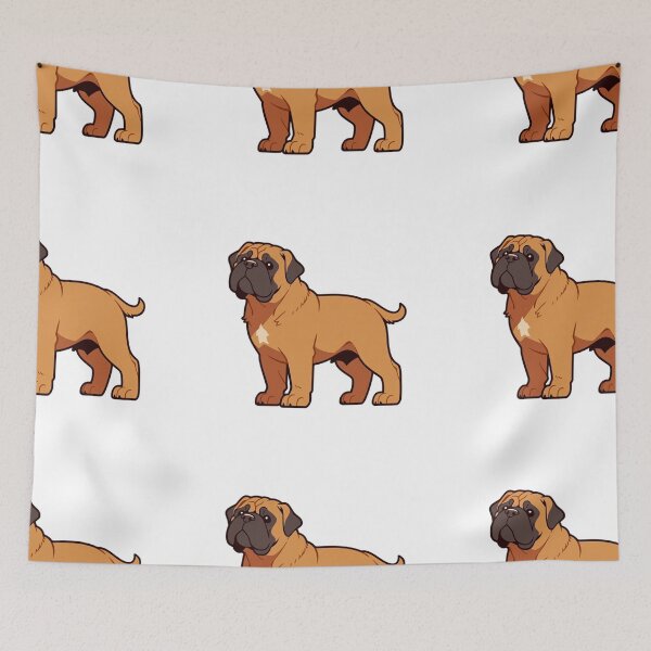 Item preview, Cute Bullmastiff puppy dog designed and sold by MendaciousMina.
