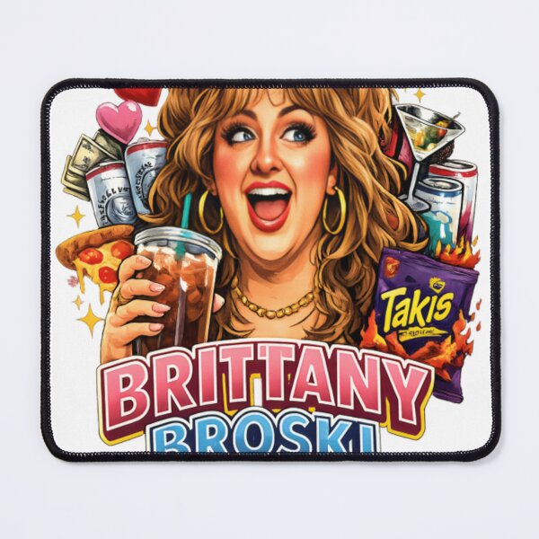 Item preview, Brittany Broski Disco Queen – Iconic Snack & Party Fan Art designed and sold by CatLovers Studio.