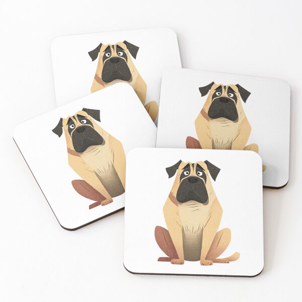 Item preview, Cute Bullmastiff puppy dog designed and sold by MendaciousMina.