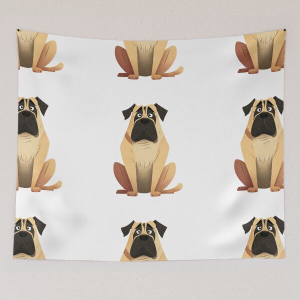 Item preview, Cute Bullmastiff puppy dog designed and sold by MendaciousMina.