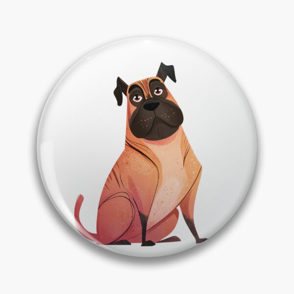 Item preview, Cute Bullmastiff puppy dog designed and sold by MendaciousMina.