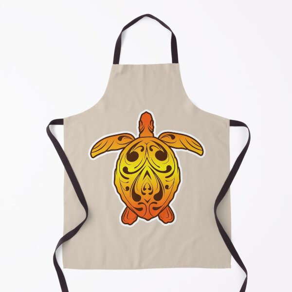 Item preview, Tribal Turtle - Orange designed and sold by MY NEW ZEALAND.