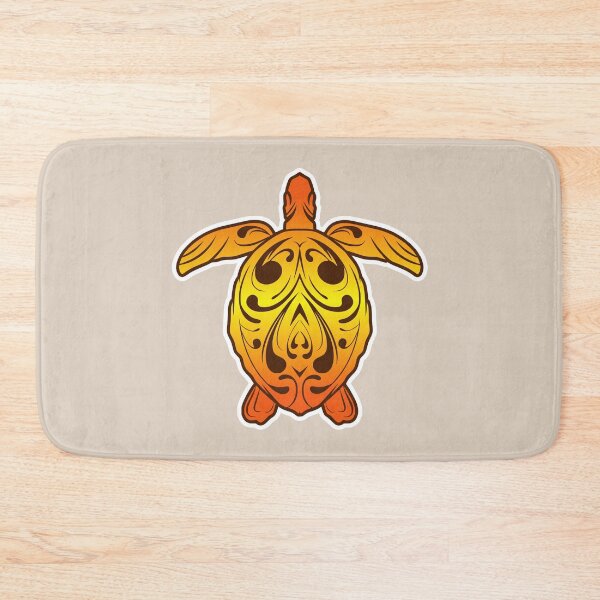Item preview, Tribal Turtle - Orange designed and sold by MY NEW ZEALAND.