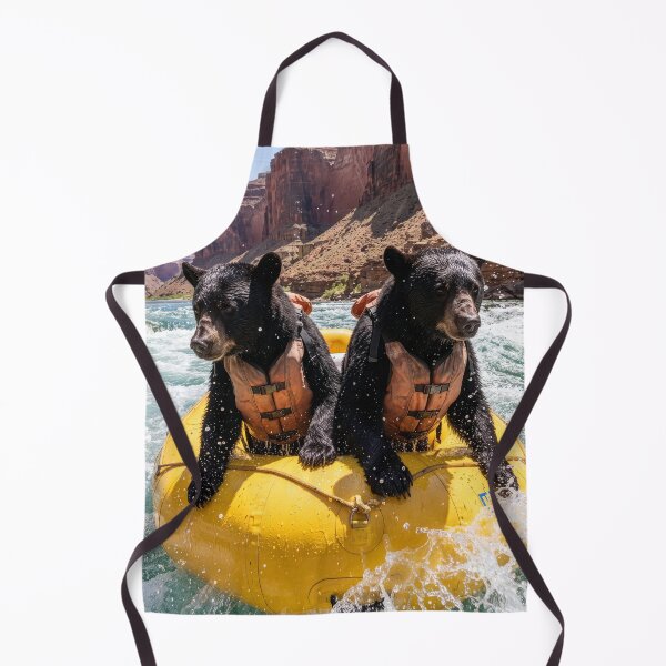 Item preview, Black Bears Run Colorado River Rapids designed and sold by Tridentulus.